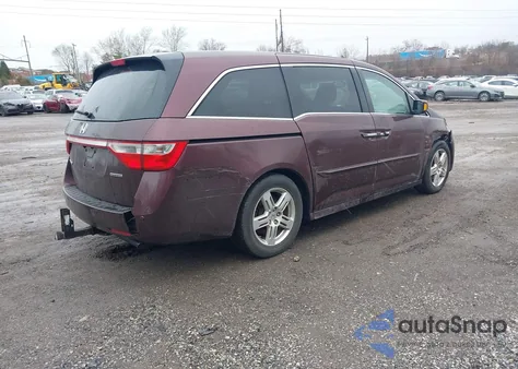 2012 Honda Odyssey Touring/Touring Elite from USA, damaged, VIN 5FNRL5H92CB082138